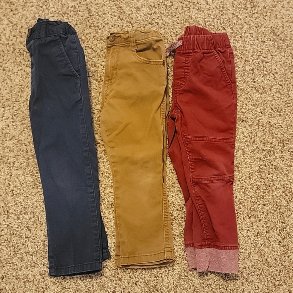 3PC Boys 3T Pants- ON, Wrangler, Children's Place